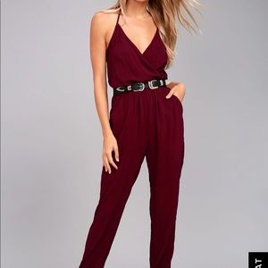 Lulus learning to fly jumpsuit